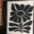 Quadros Artesanais Florais em Madeira: Arte Minimalista em Preto e Branco I Com Vidro 70x80cm - Arte Própria | Maior Fábrica de Quadros da América Latina