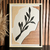 Quadros Artesanais Folhagem em Madeira: Folhas Minimalistas, Monstera e Ramo Orgânico Com Vidro 60x80cm - Arte Própria | Maior Fábrica de Quadros da América Latina