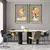 Kit 2 Quadros Decorativos Mulheres Mulher e Frutas I e II