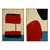 Quadros Artesanais Abstrato Têxtil Sem Vidro 60x90cm