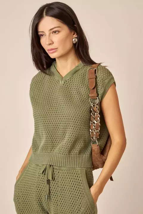 BLUSA CLARICE HERBAL TEA TFS - comprar online