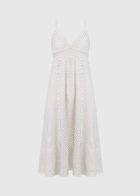 VESTIDO MIDI BREEZE TRICOT OFF BOBO