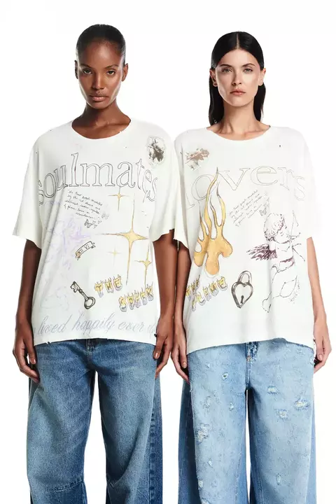 PRESENTE DUPLA CAMISETAS CUPIDO TU TIG - comprar online