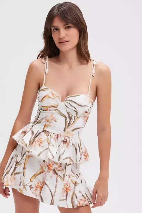 TOP TRICOLINE NARCISSUS OFF PATBO - comprar online