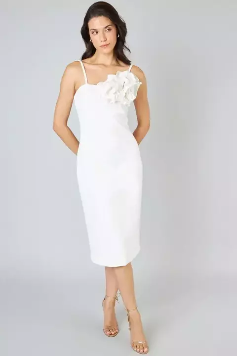 VESTIDO ROSAS OFF TFS
