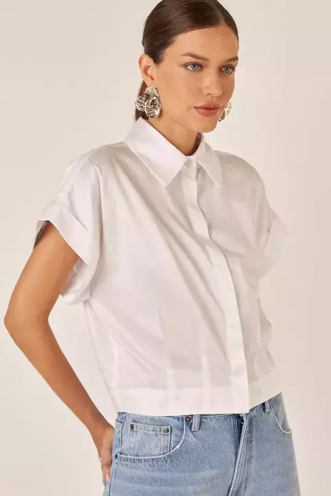 CAMISA NINA BRANCO TFS - comprar online