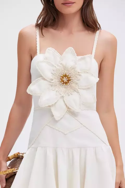 VESTIDO CURTO LINHO TROPIC OFF PATBO - comprar online