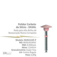 BUN151204XF-P | Polidor Carbeto de Silício - DhSilic | CA – para Contra Ângulo – Intra Oral.