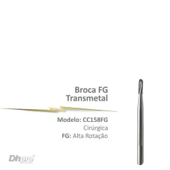 CC158FG | Broca Cirúrgica | FG – para Motor Elétrico – Intra Oral