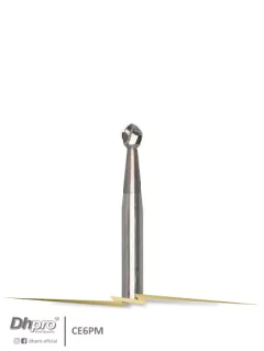 CE6PM | Brocas de Tungstênio Esférica | PM - para Peça de Mão Reta - Extra Oral.