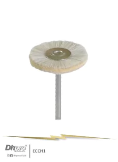 ECCH1 | Escova Cabra com Chamois | PM - para Peça de Mão Reta - Extra Oral.