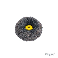 ESCFF0 - tripla | Escova Scoth Brites com Abrasivo | PM - para Peça de Mão Reta - Extra Oral | Sem Mandril.