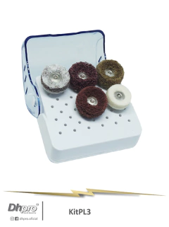 Kit PL3 | Kit Para Acabamento em Placas | Extra Oral | PM - para Peça de Mão