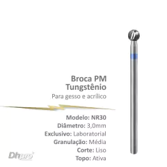 NR30 | Broca de Carboneto de Tungstênio | PM - para Peça de Mão Reta - Extra Oral.