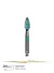 PMZR3062 | Ponta Montada de Carbeto de Silício DhStone | Pedra Green CA | 10.000 rpm – Intra Oral. - comprar online