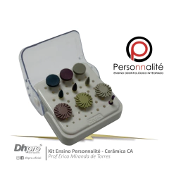 KIT ENSINO PERSONNALITÉ - CERÂMICA CA | DRA ERICA MIRANDA DE TORRES