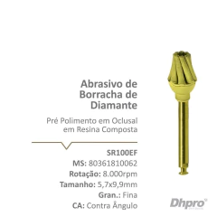 SR003EF | Espiral de Diamante para Resinas Compostas | CA – Contra Ângulo – Intra Oral.