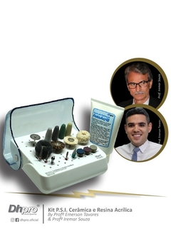 KIT P.S.I CERAMICA E RESINA ACRILICA BY PROFESSOR EMERSON TAVARES & PROFESSOR IREMAR SOUZA | PM - para Peça de Mão