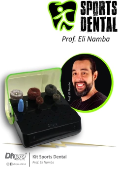 Kit Sports Dental - Polimento de Protetores Bucais | Prof. Eli Namba | Extra Oral | PM - para Peça de Mão