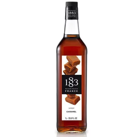 Xarope de Caramelo (Caramel) - Premium 1883 Maison Routin - Garrafa de 1000ml