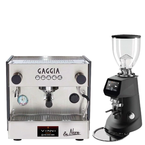 Combo Profissional - Máquina La Nera 1 Grupo e Moedor Para Café Expresso - comprar online