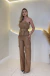 Conjunto Army Couro