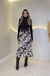 Saia Livia Cowprint - comprar online