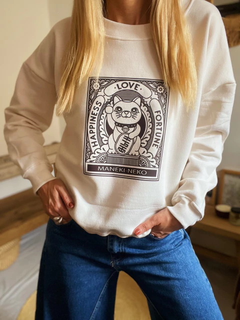 Buzo Lucky negro - comprar online