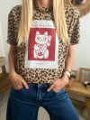Remera Fortune bordo print - comprar online