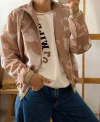Campera rompeviento corazones - comprar online