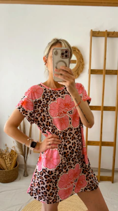 Vestido remeron Flower