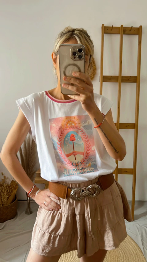 Musculosa Argentina cuello