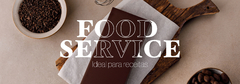 Banner da categoria Food Service