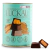 Lata Bombom Chocolate 54% Cacau com creme de Paçoca Cremosa - traz bombons de 16,5g de puro sabor e equilíbrio para a sua saúde. Uma opção Zero Glúten, Zero Lactose, Zero Açúcar, perfeita para celíacos, intolerantes a lactose, diabéticos ou quem busca uma