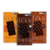 Trio Barras - 3 barras de 75g - Luckau - 225g total