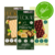 Trio - 1 Duo Pistache 99g + 1 Barra Chocolate Ao Leite com pedaços de Pistache 75g + 1 Barra Chocolate Branco com pedaços de Pistache 75g - 249g total