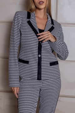 BLAZER PIED POULE FITA RETILINEA - 2630 - comprar online