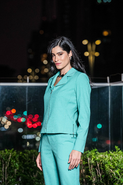 BLAZER COM ZIPER FRENTE E LATERAL - 2644 - comprar online