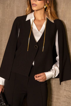 PELERINE COM BOTÃO - 2654 - loja online