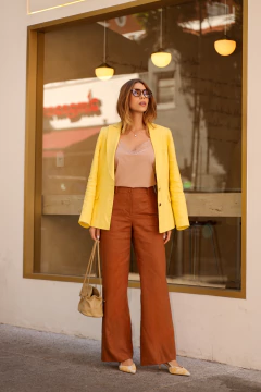 CALÇA ALFAIATARIA LINHO PURO -3749 - GINESTRA