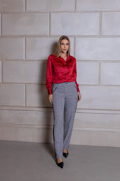 CALÇA PIED POULE COM FAIXA - 3673 - comprar online