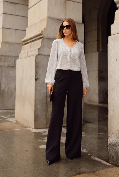 CALÇA ALFAIATARIA COM BOLSO TRASEIRO EMBUTIDO - 3737 - comprar online