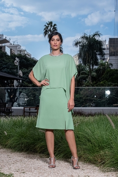 CONJUNTO VESTIDO COM CAPA - 6580 - comprar online