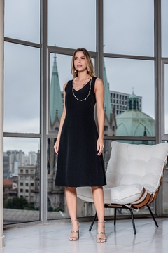 CONJUNTO VESTIDO COM CAPA - 6580 - comprar online