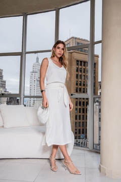 CONJUNTO REGATA E SAIA CARGO - 6588 - loja online