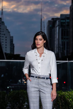 CAMISA BASICA TRAMA LINHO - 80.026 - loja online