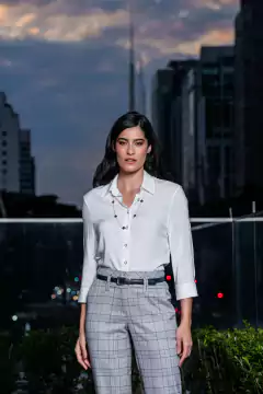 CAMISA BASICA TRAMA LINHO - 80.026 - comprar online