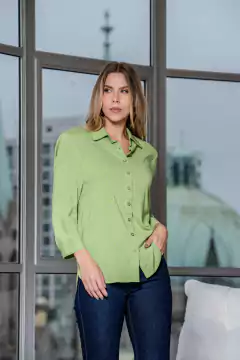 CAMISA BASICA TRAMA LINHO - 80.026 na internet