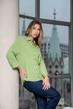 CAMISA BASICA TRAMA LINHO - 80.026 - loja online