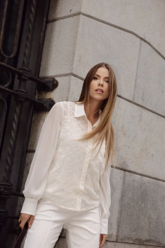 CAMISA BORDADA - 80.098 - GINESTRA